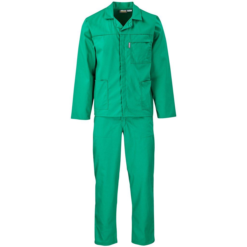 SAFETY-PPE / Standard 80/20 Conti 2-Piece Suit, Emerald Green