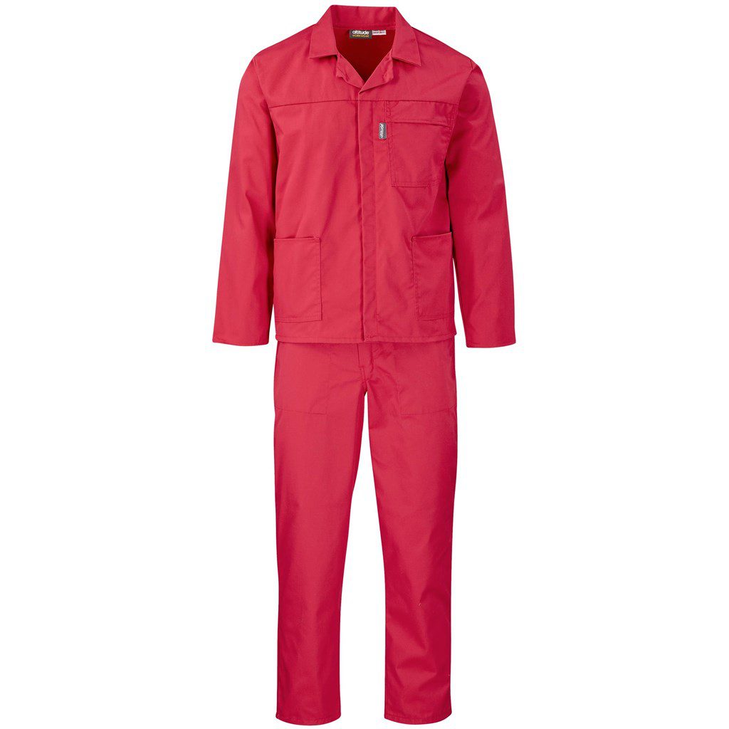 SAFETY-PPE / Standard 80/20 Conti 2-Piece Suit, Red