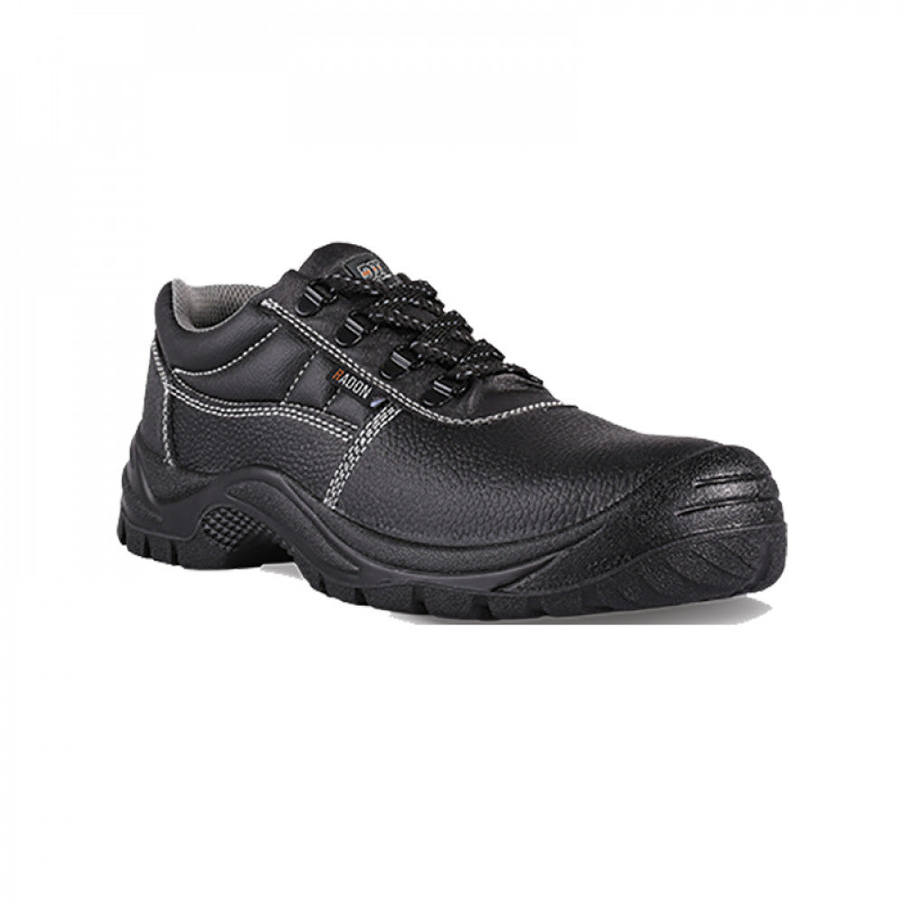 Shoe Safety Radon Black Oil/acid St/cap
