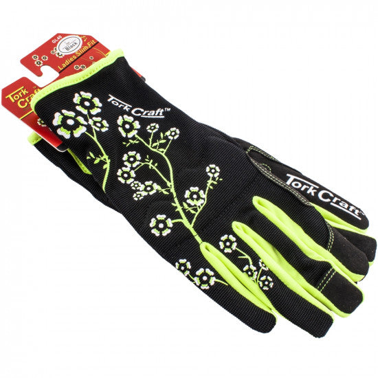 TORK CRAFT Ladies Slim Fit X-small Garden Gloves Black