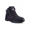 Boot Safety Ladies Jasmin Hightop Takkie Black Pink