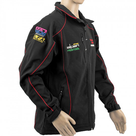 TORK CRAFT TORK CRAFT Soft Shell Jacket Black/red Small