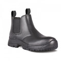 Boot Safety Chelsea Pullon Oil/acid St/cap Black