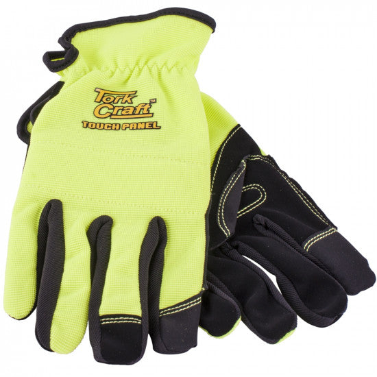 TORK CRAFT Glove Yellow Small With Pu Palm Multi Purpose