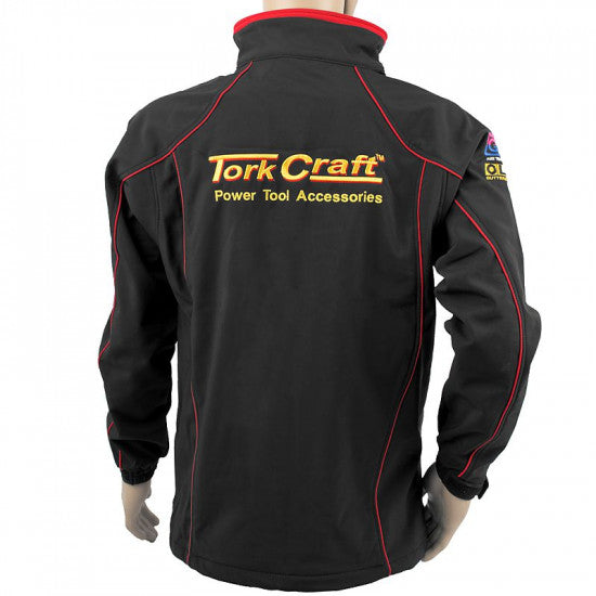 TORK CRAFT TORK CRAFT Soft Shell Jacket Black/red Small