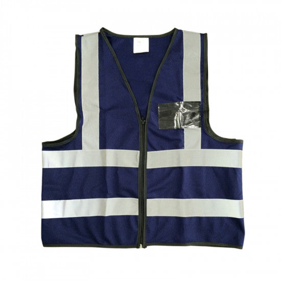Vests PIONEER Reflective Zip Id Pocket Navy
