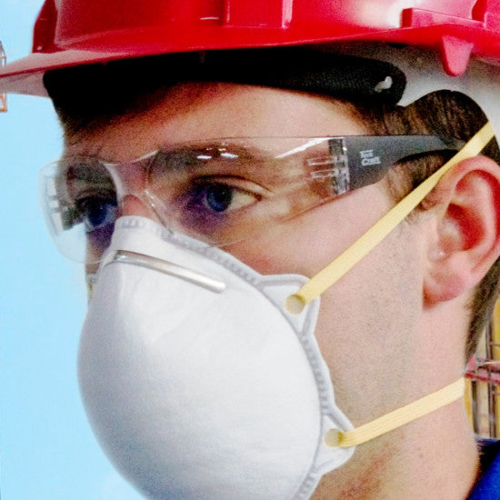 TORK CRAFT Safety Eyewear Glasses Clear In Poly Bag
