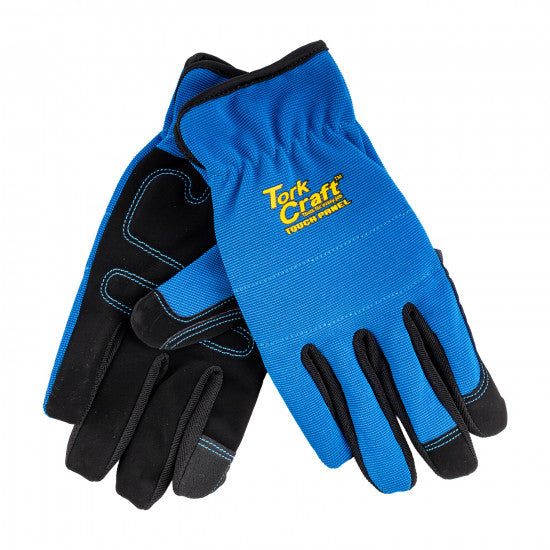 TORK CRAFT Glove Blue Small With Pu Palm Multi Purpose
