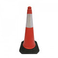 Traffic Cone Black Base 750mm Tc750e